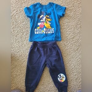 Mickey Mouse outfit